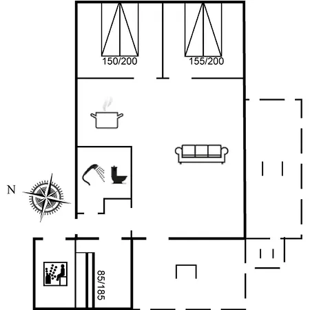 Holiday home Gerwer - 700m From The Sea In Nw Jutland By Interhome *